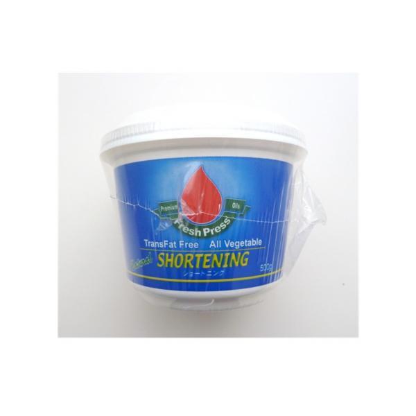 ショートニング フレッシュプレス ショートニング 500g FreshPress パーム油を使用