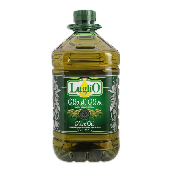 Luglio（ルグリオ） ピュアオリーブオイル 5L  (食用 手作り石鹸 手作りコスメ 手作り化粧品 ヘア 石けん 美容 マルセイユ石けん ギフト おしゃれ)