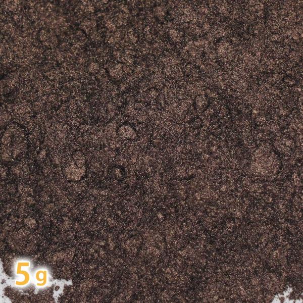 モカブラウンマイカ 5g（ 手作り石けん 手作りコスメ オリジナルコスメ DIYコスメ 色付け カラーラント ）（ポストお届け可／1）