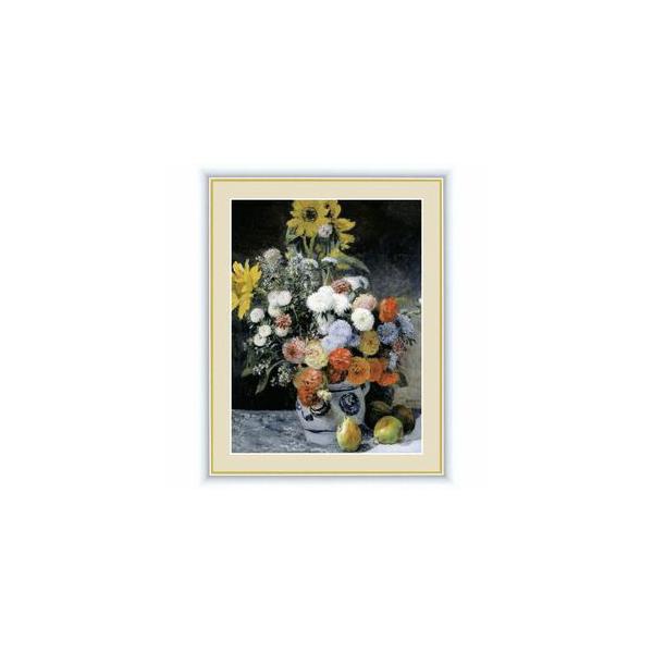 売り尽くしセール アート額絵 ピエール オーギュスト ルノワール 花瓶の花 G4 Bm034 F6 52 42cm 数量限定 特売 Www Iacymperu Org