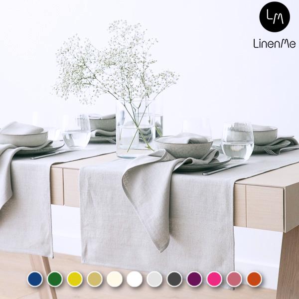 リネンテーブルランナー＆ナフキン３枚セット リネンテーブルランナー＆ナフキン3枚セット