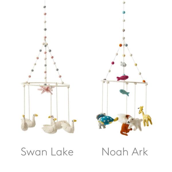 ベッドメリー ウール100 メリー 赤ちゃん ペア おしゃれ モビール 北欧風デザイン Mobile Pehr 赤ちゃん ペア 日本総代理店 ハンドメイド ウール100 Two Tiered Mobile Ca63 Mobile キッズ ベビー カイズ