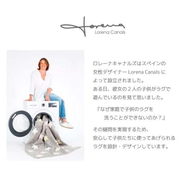 Lorena Washable おしゃれ カーペット Rug Puffy Washable 洗える ハンドメイド インテリア Canals クッション付き Puffy 厚手 ラグマット 北欧 円形 ロレーナキャナルズ Ca72 Puffy キッズ ベビー カイズ カーペット ラグ