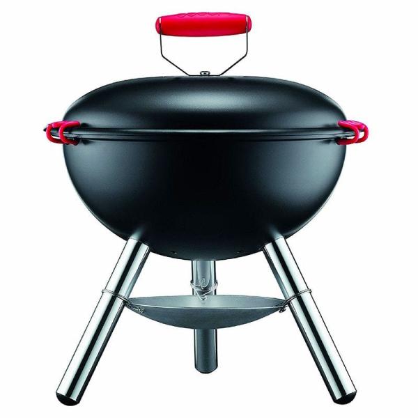 ボダム FYRKATチャコール グリル、トング付バーベキューかわいい