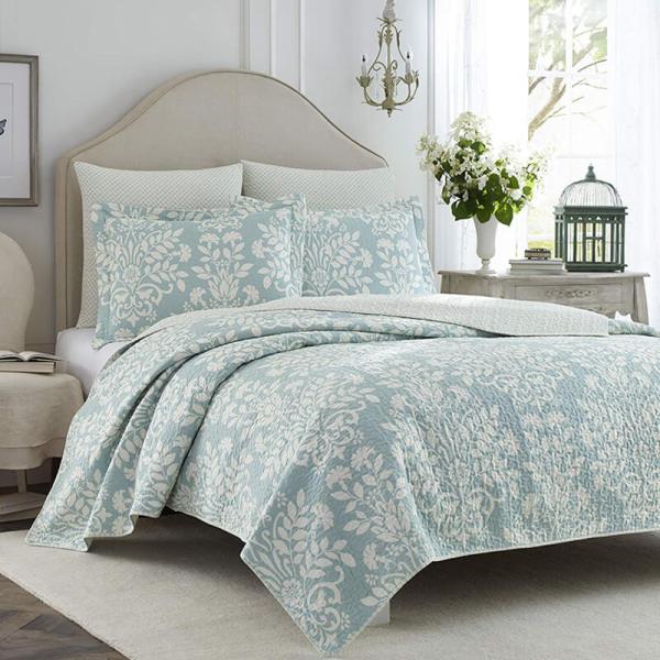 LAURA ASHLEY ／セシリア枕カバー 約50cm×69cm LAURA ASHLEY ／セシリア枕カバー 約50cm×69cm シーツ・カバー
