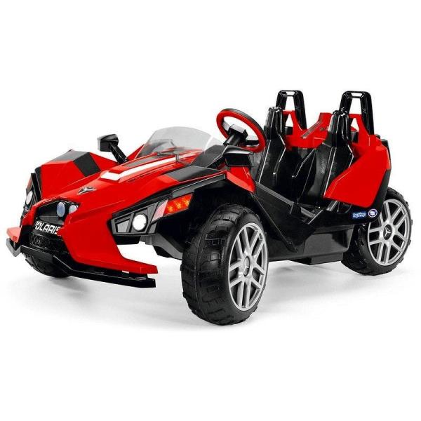 組立要 ペグペレーゴ ポラリス スリングショット 子供用電動自動車 赤 レッド 12ボルト バッテリー付 電気自動車 電動カー Peg Perego Bas Pc Com