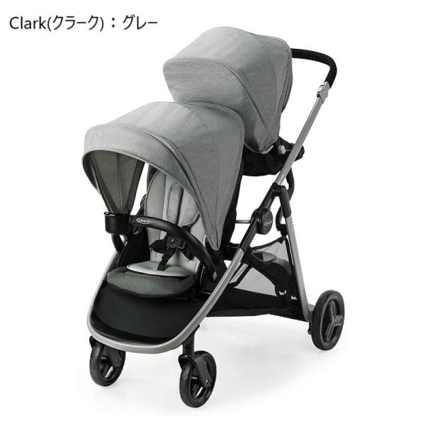 ベビーカー タンデム 双子用 前後 二人乗り ニューモデル Graco Ready
