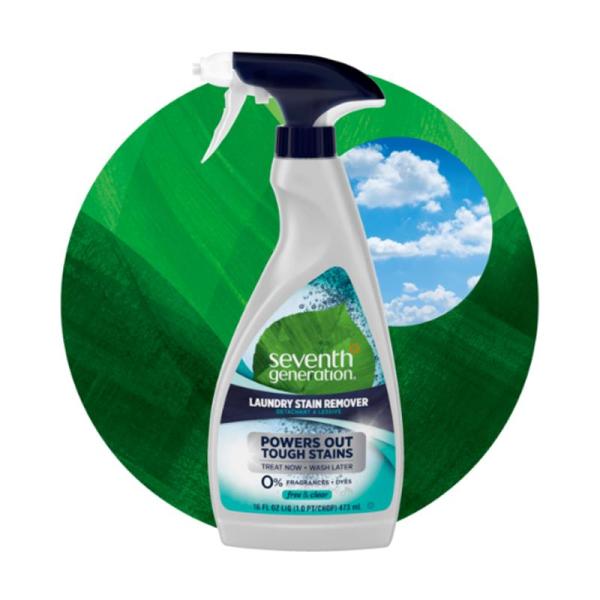 セブンスジェネレーション 洗濯用 ステインリムーバー 無香料 473ml Seventh Generation Laundry Stain Remov