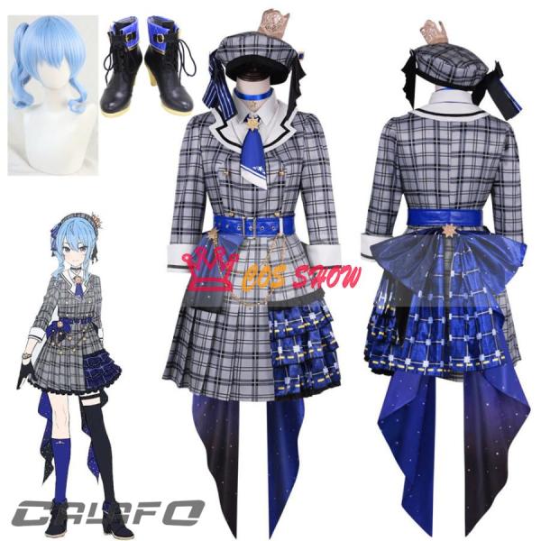 【セット内容】：セット内容は写真の通りすべて含まれています。【素材】：ポリエステル、コットンなど。※靴のサイズ：22.5cm?29cm　素材：合皮合皮、ゴム等※ウィッグ：専用ネットを無料で差し上げます。　高品質耐熱ファイバー人工毛ですので、...