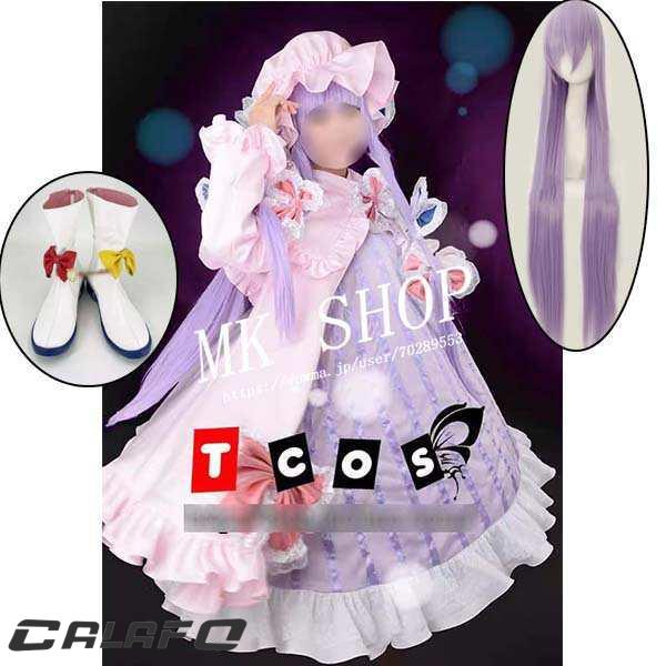 東方Project パチュリー・ノーレッジ コスプレ フルセット 東方プロジェクト Project 風 パチュリー ノーレッジ コスプレ高