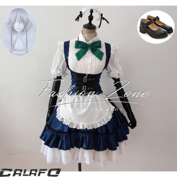 東方Project（東方プロジェクト） 風 十六夜 咲夜 コスプレ衣装