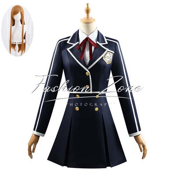 【予約販売品】 ◇ソードアート・オンライン 風 結城 明日奈/アスナ 制服 コスプレ衣装