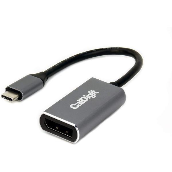 CalDigit USB-C to DisplayPort 1.4 8K HDR Adapter/ USB Type-C DP ϊA_v^[ [USBC-DP14]
