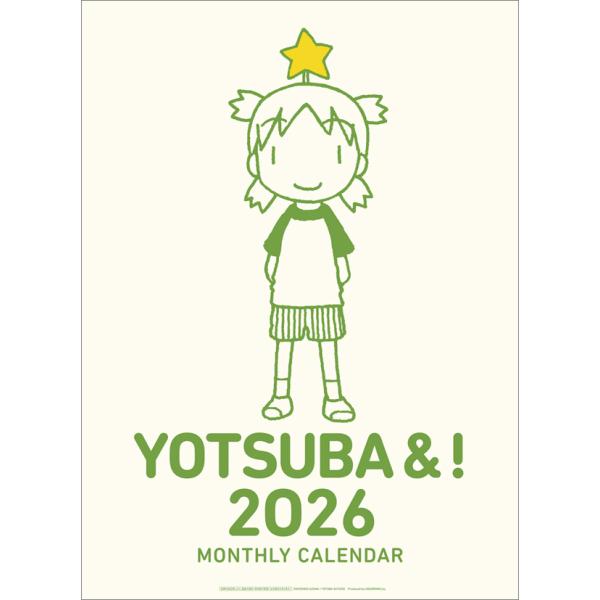 [Release date: October 18, 2025]JAN：4900459570139使用時サイズ：A2サイズ枚数（ページ数）：13枚ページ?KIYOHIKO AZUMA/YOTUBA SUTAZIO※写真は実際の商品と異なる場...