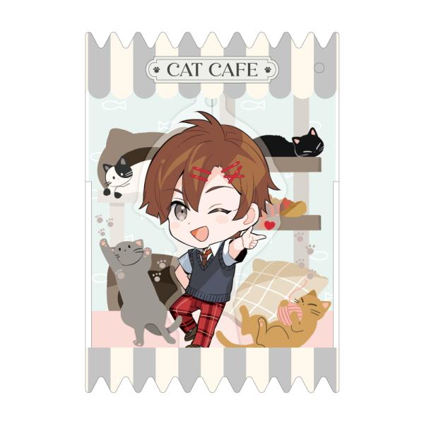 【第6弾】アクリルメイクアップカバープラス　ねこカフェ