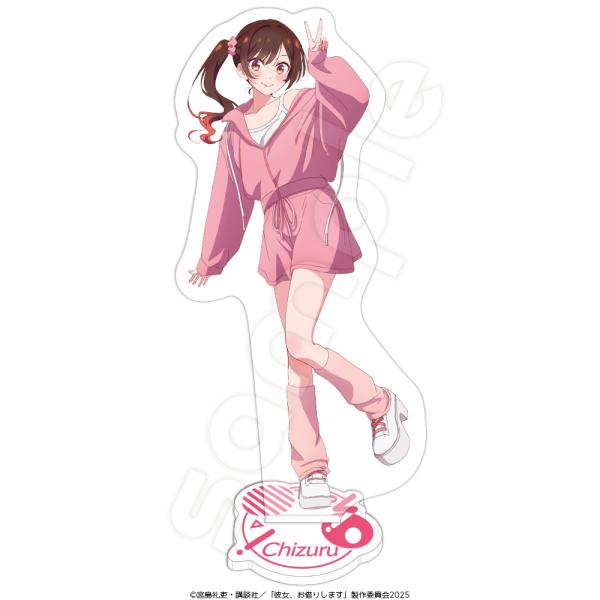 彼女、お借りします」描き下ろしアクリルスタンド 水原千鶴 パーカー