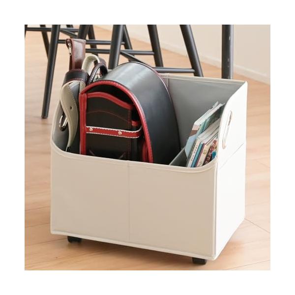 ワゴン キャスター付き リビング収納 マルチワゴン 棚 ランドセルラック NA ランドセルラック ワイド 幅49.5cm キャスター付き エッジソフト