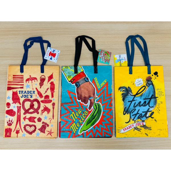 OUTLET品】TRADER JOE'S トレーダージョーズ エコバッグ 3枚セット[O