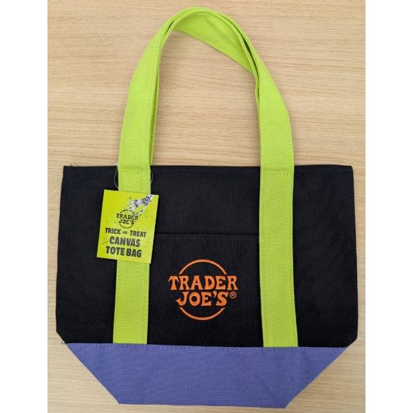 2025ハロウィン限定色】TRADER JOE'Sトレジョ ミニトートバッグ エコ