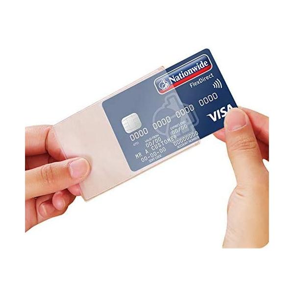 EternalStars カードケース(20枚) カード 保護 ケース プロテクタ 透明 磁気防止 マットな質感 薄型 防水 防磁 ビニール IDカー