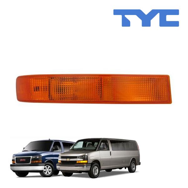 シボレー エクスプレス GMCサバナ フロントパークシグナルランプ TYC 正規品 03-14y シボレー エクスプレス GMC サバナ フロント パーク