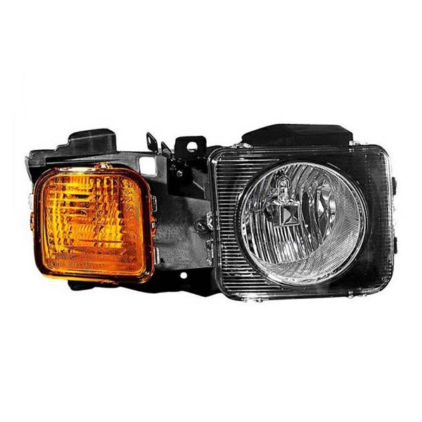 HUMMER H3 ヘッドライト 日本仕様 Amazon | AKKON - Hummer H3用 | H3T ブラックアンバー ヘッド