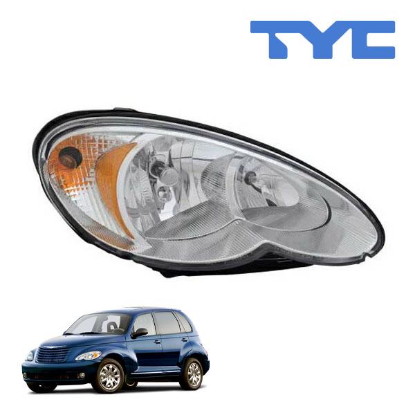 TYC 正規品 06-10y クライスラー PTクルーザー ヘッドランプ ヘッド 