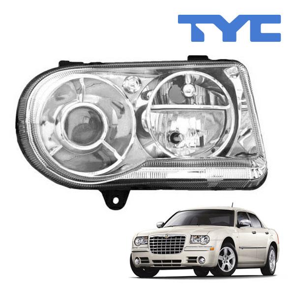 TYC 正規品 05-10y クライスラー 300C (5.7L/6.1L) ヘッドランプ