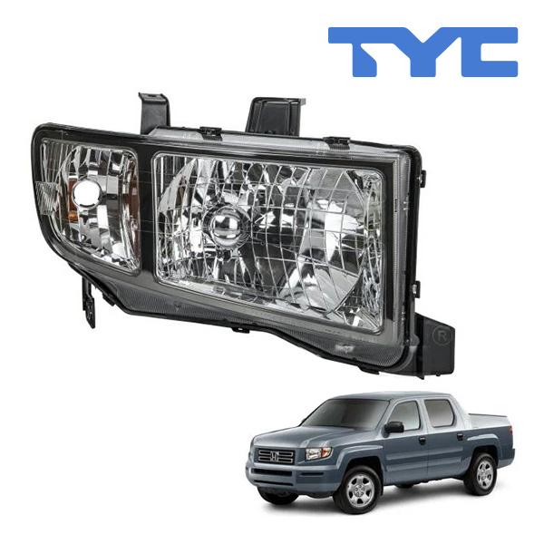 TYC 正規品 06-08y ホンダ リッジライン ハロゲンヘッドランプ ヘッド