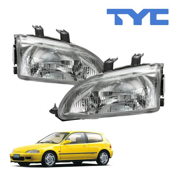 TYC 正規品 ホンダ シビック EG系 平成3年9月-平成7年8月 US仕様