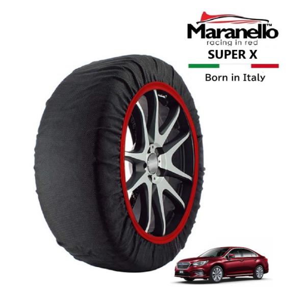 Maranello正規品 スバル レガシィB4 205/55R16 215/45R17 215/40R18 16 17 18 インチ 4WD スノーソックス S