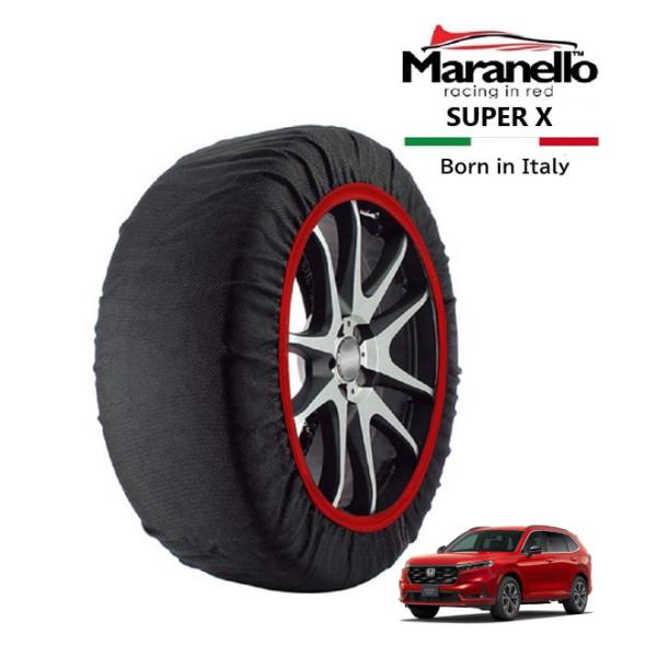 Maranello正規品 スノーソックス ホンダ CR-V e:HEV RS 6AA-RS6 4WD 235/55R19 19インチ SUPER X 布製 タイ