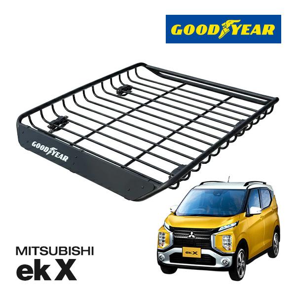 GOODYEAR 正規品 スチール ルーフラック MEGA PRO ルーフキャリア