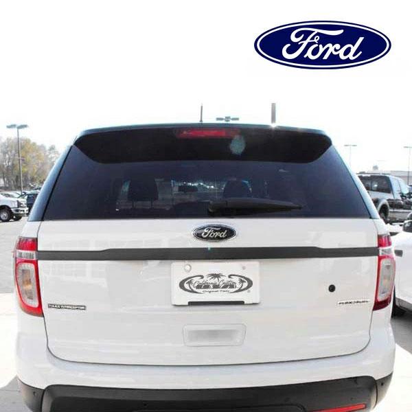 2011y- フォード エクスプローラー POLICE仕様 純正リアゲートモール