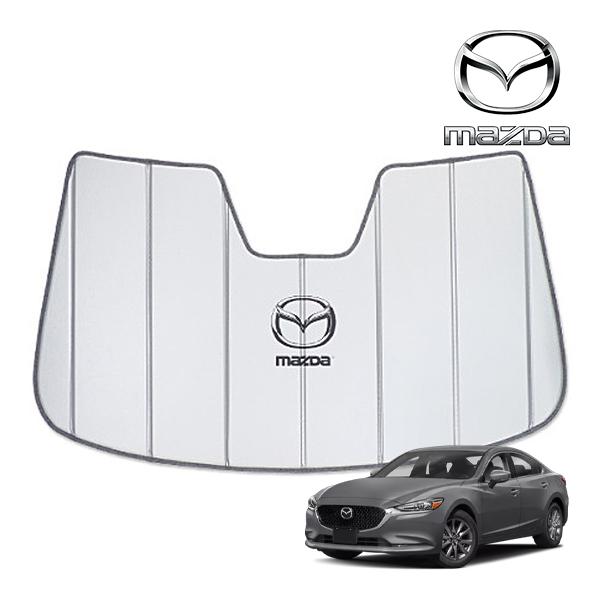 USマツダ純正 専用設計 MAZDA ロゴ入 サンシェード 吸盤不要 USマツダ純正 専用設計 MAZDA ロゴ入 サンシェード 吸盤不要