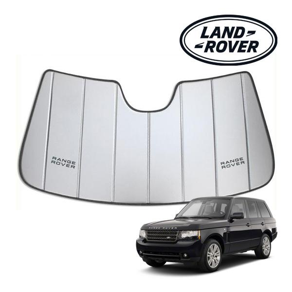 USランドローバー純正 専用設計 RANGE ROVER ロゴ入 サンシェード 吸盤 