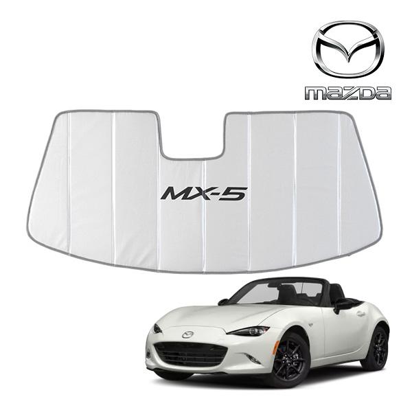 USマツダ純正 専用設計 MX-5 ロゴ入 サンシェード 吸盤不要 USマツダ純正 専用設計 MX-5 ロゴ入 サンシェード 吸盤不要