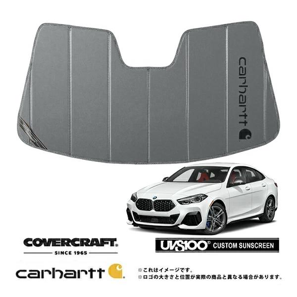 CoverCraft 正規品 専用設計 サンシェード グラベル 吸盤不要 折りたたみ式 BMW 2 シリーズ/M235i グランクーペ F44 カーハートコラボ