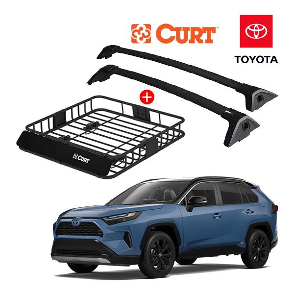 CURT（カート） USトヨタ純正 RAV4 50系 ベースキャリア + CURT製 