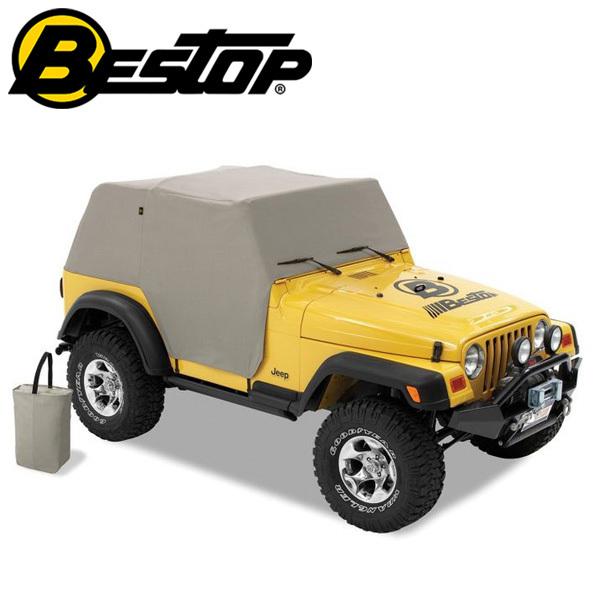 正規品】BESTOP オールウェザートレイルカバー チャコールグレー 