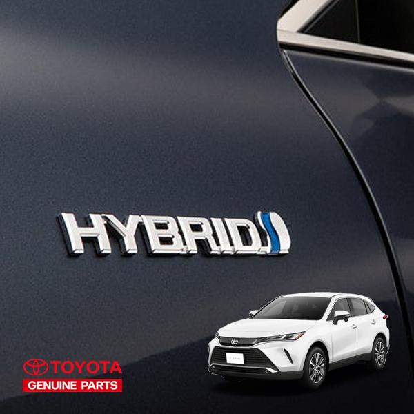USトヨタ純正 HYBRID ロゴ フェンダー エンブレム 左右セット TOYOTA