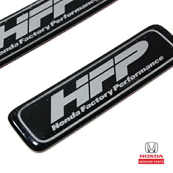 USホンダ純正 HFP ロゴ サイド エンブレム 2個セット FK FC シビック 