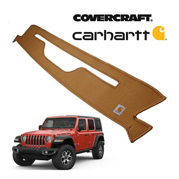 専用設計】CoverCraft製 ダッシュマット Carhartt カーハートブラウン 