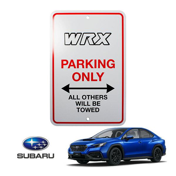 楽天市場】USスバル 純正品 SUBARU スバル WRXロゴ入り PARKING