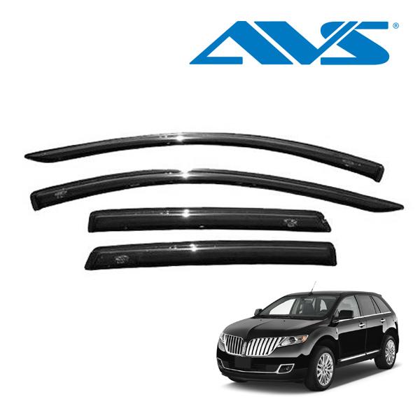 【AVS 正規品】 専用設計 スモークドアバイザー 4枚 フロントリア 前後左右分セット 05-15y リンカーン MKX 07-14y フォード エッジ