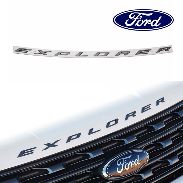 フォード純正 EXPLORER ロゴ ボンネット フード エンブレム