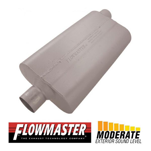 フローマスター 50デルタフロー マフラー 2.5インチ 未使用未装着 箱なし FLOW MASTER / フローマスター 50 デルタ フロー マフラー #942552