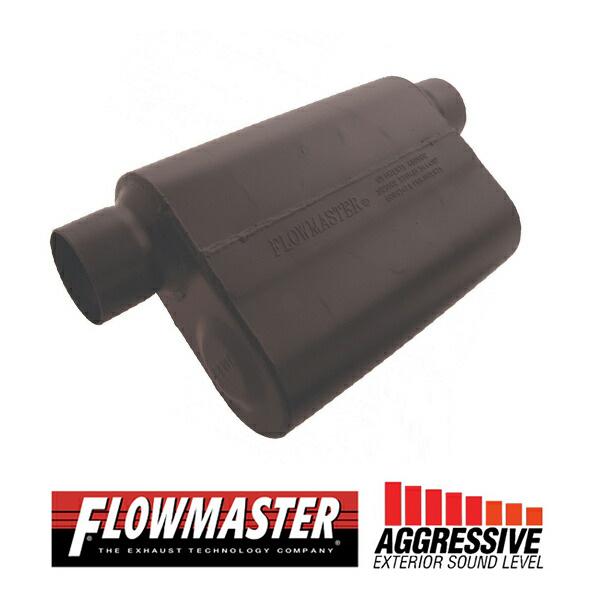 Flowmaster Super 44 2.5 Offset In 2.5 Offset Out Muffler With