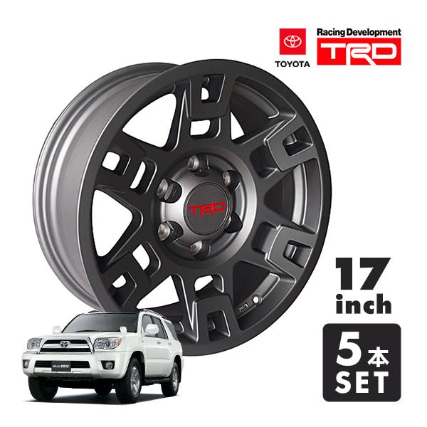 USトヨタ純正 TRD 17インチホイール マットグレー ガンメタ PTR20 