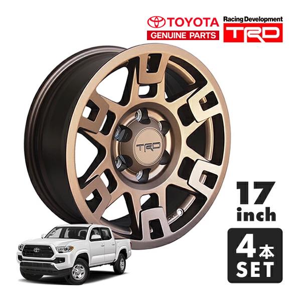 USトヨタ純正 TRD 17インチホイール ブロンズ PTR20-35110-F5 4本